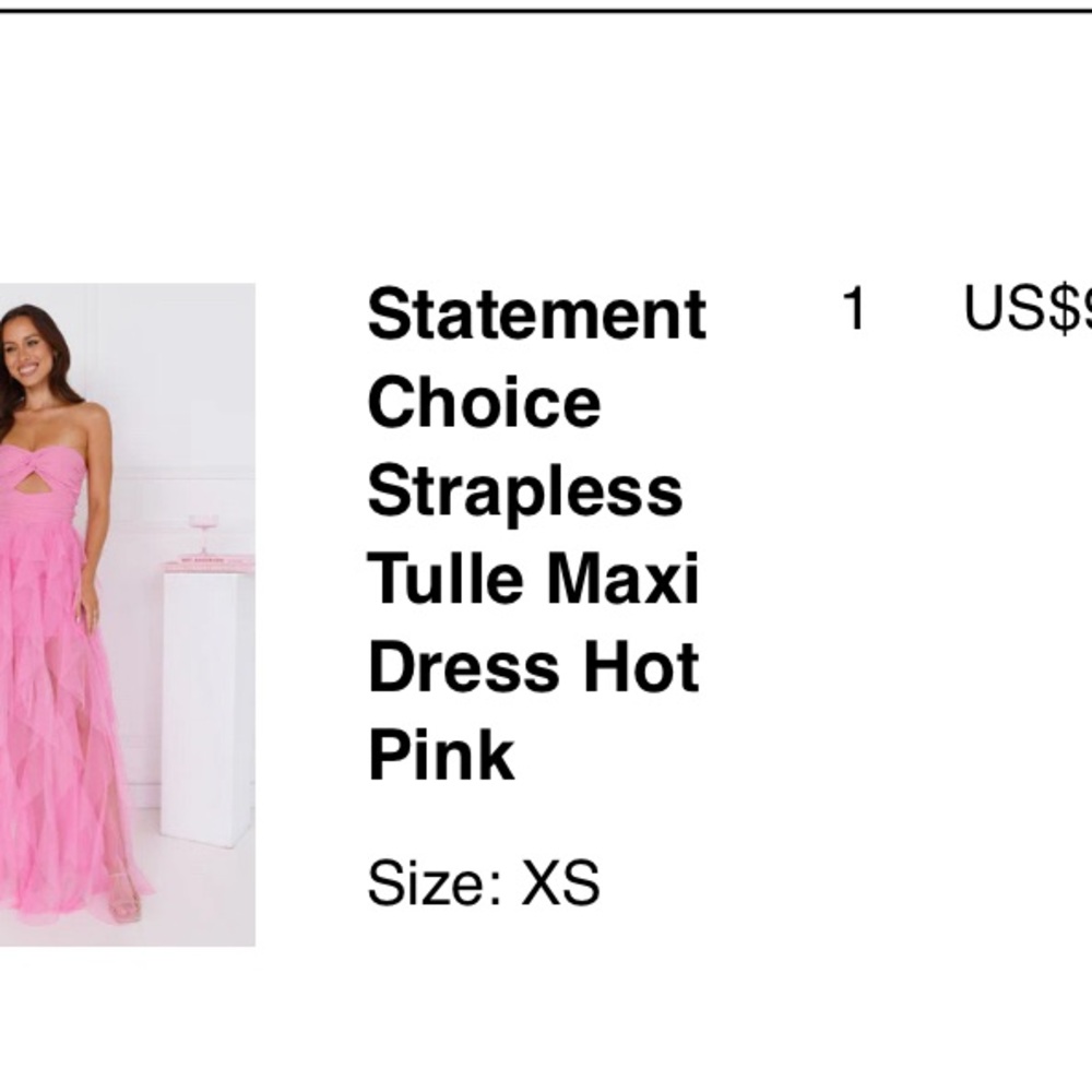 See picture.  New with tags